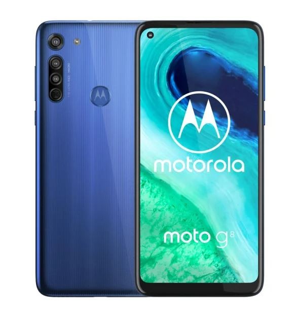 Smartfon Moto G8 4/64GB,DS, Neon Blue