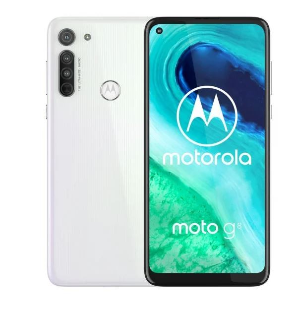 Smartfon Moto G8 4/64GB,DS, Holo White