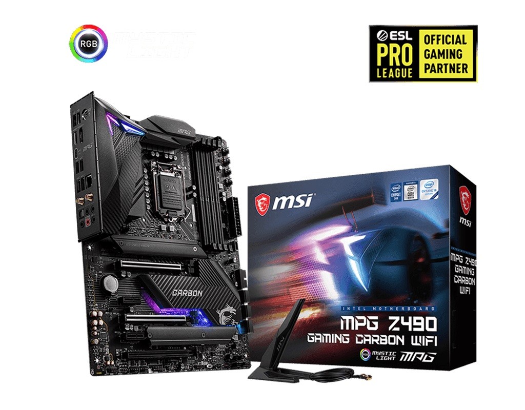 Płyta główna MPG Z490 GAMING PRO CARBON WIFI s1200 4DDR4 ATX 