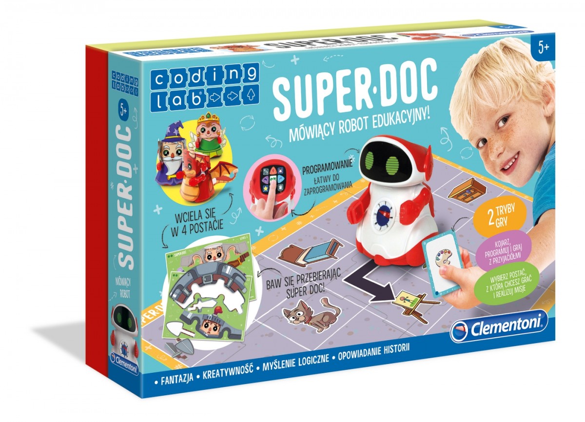 Robot Educkayjny Mówiący Super DOC