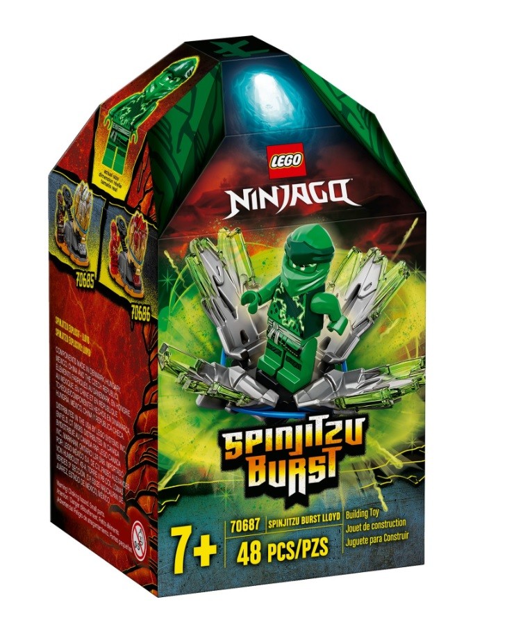 Klocki Ninjago Wybuch Spinjitsu Lloyd