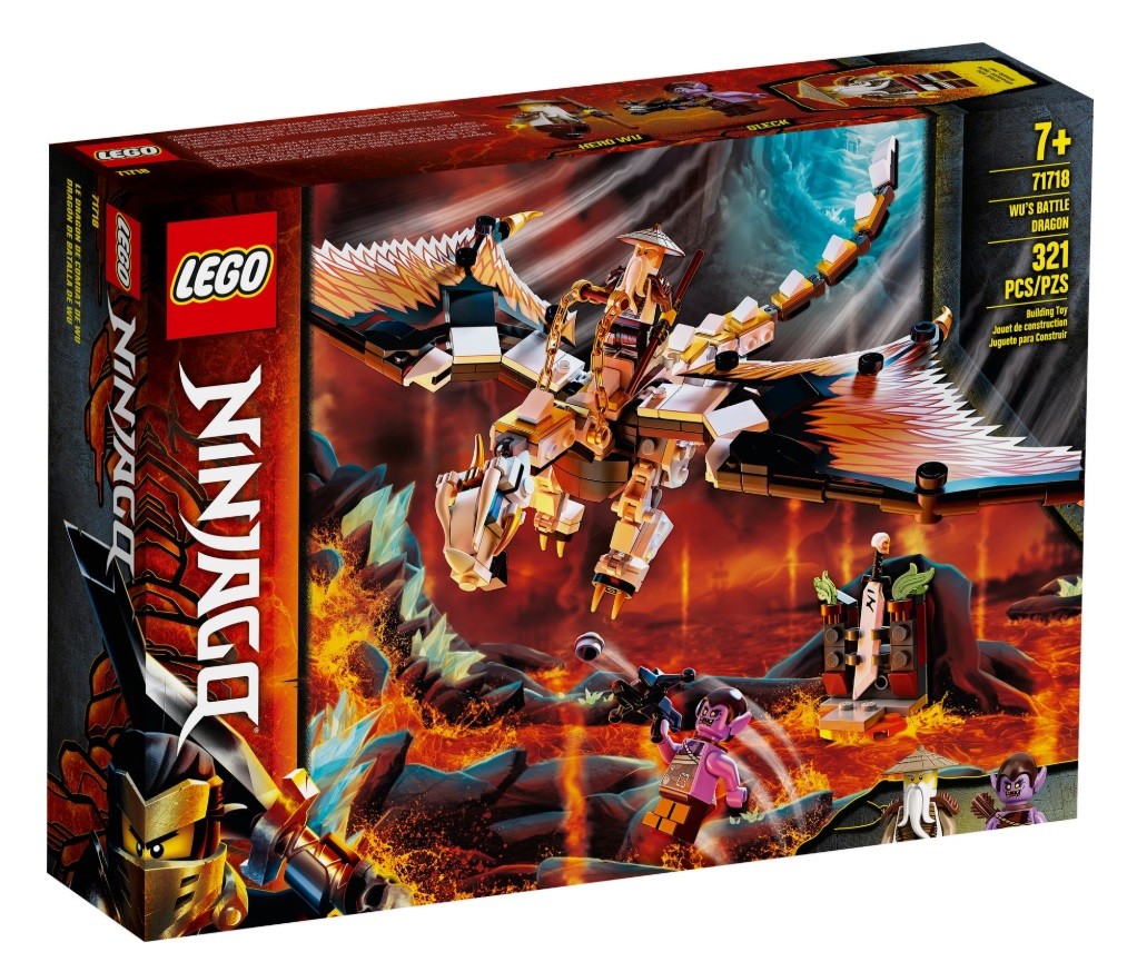 Klocki Ninjago Bojowy smok Wu