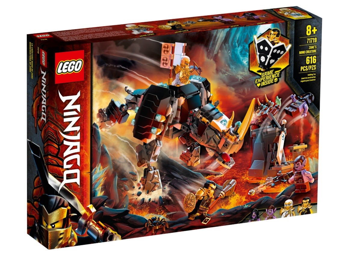 Klocki Ninjago Rogaty stwór Zanea