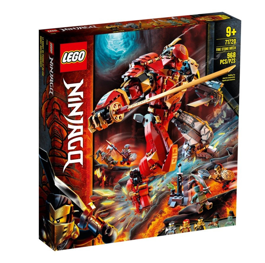 Klocki Ninjago Mech z ognia i kamienia 