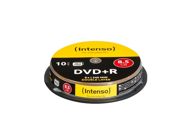 DVD+R 8x 8,5GB Double Layer (10 Cake)