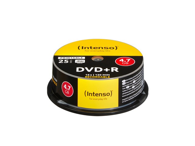 DVD+R 16x 4,7GB Printable (25 Cake)