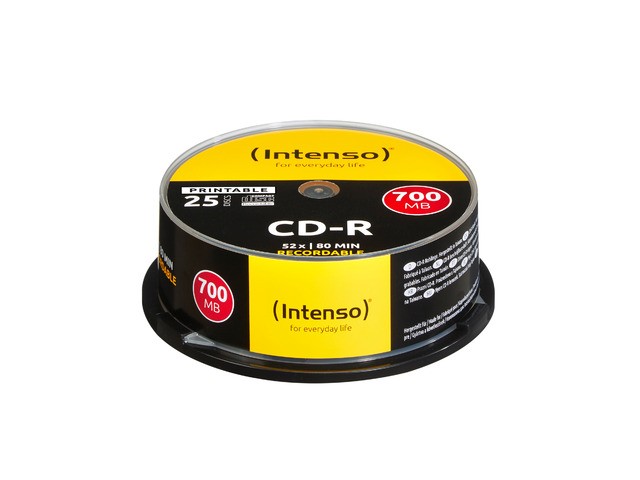 CDR 700MB Printable (25 Cake)