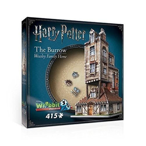 Puzzle 3D 415 elementów Wrebbit puzzle, The Burrow-Weasly