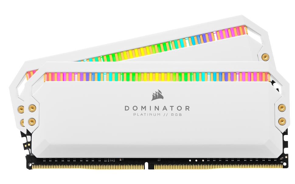 Pamięć DDR4 Dominator 16GB/3200 (2*8GB) WHITE RGB CL16 