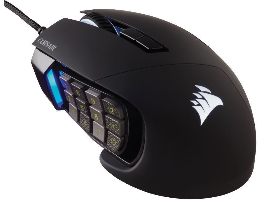 Mysz Scimitar Elite RGB 18000 DPI Black 