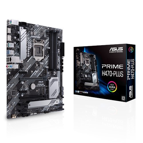 Płyta główna PRIME H470-PLUS s1200 4DDR4 DP/HDMI USB3.2 ATX 