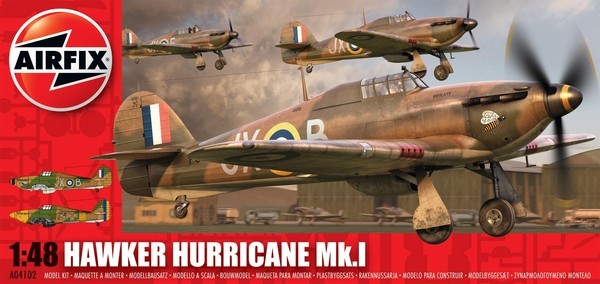 Model plastikowy Hawker Hurricane Mk.1 1:48