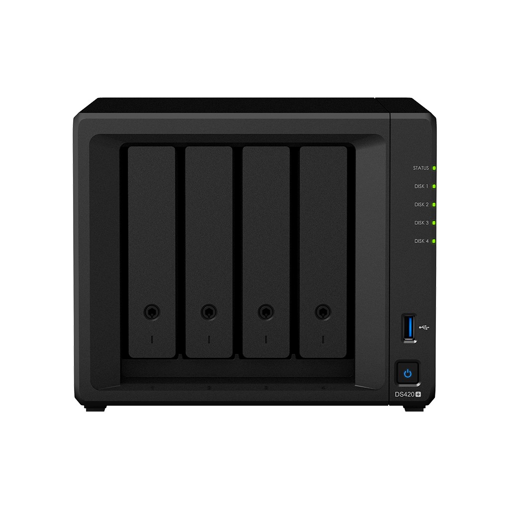 Serwer NAS DS420+ 4x0HDD 2GB DDR4 2,9Ghz 2xRJ45 2xUSB3.0 