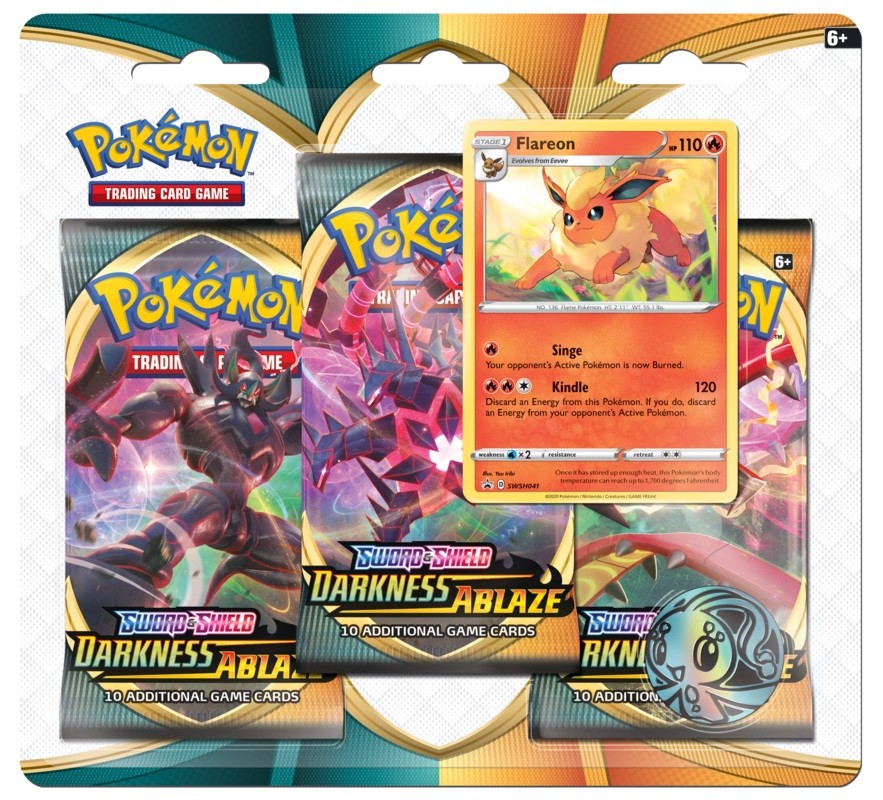 Karty Darkness Ablaze 3x Blister Flareon