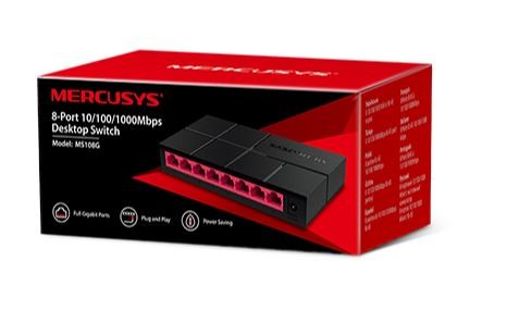 Przełącznik Mercusys MS108G switch 8xGE 