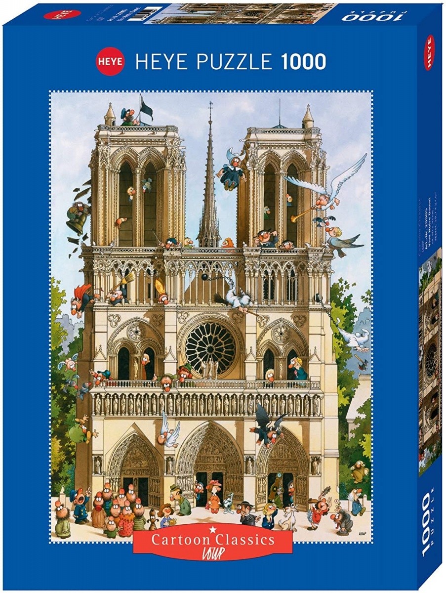 Puzzle 1000 elementów Viva Notre Dame