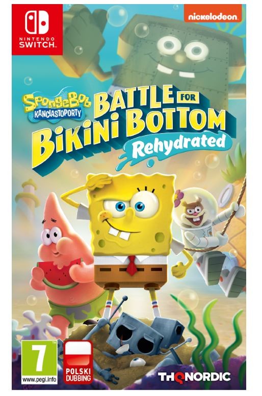 Gra NS SpongeBob Squarer Pants  Battle for Bikini Bottom        Rehydrated 