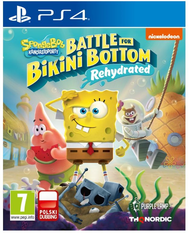 Gra PS4 SpongeBob Square Pants Battle for Bikini Bottom         Rehydrated 