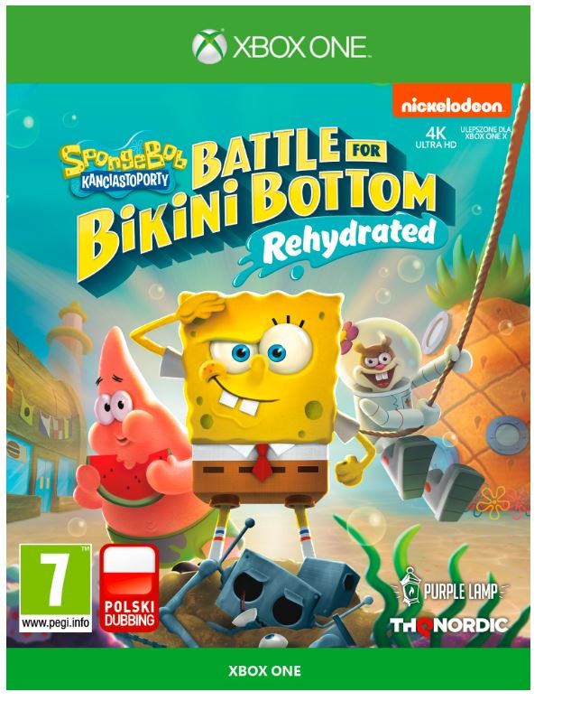 Gra XOne SpongeBob Square Pants Battle for Bikini Bottom        Rehydrated 