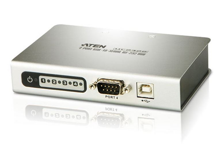 4-Portowy koncentrator USB to RS-232 Hub UC2324-AT 