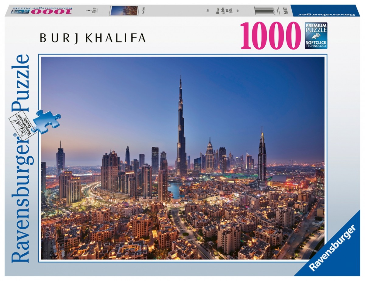 Puzzle 1000 elementów Śródmiescie Dubaju