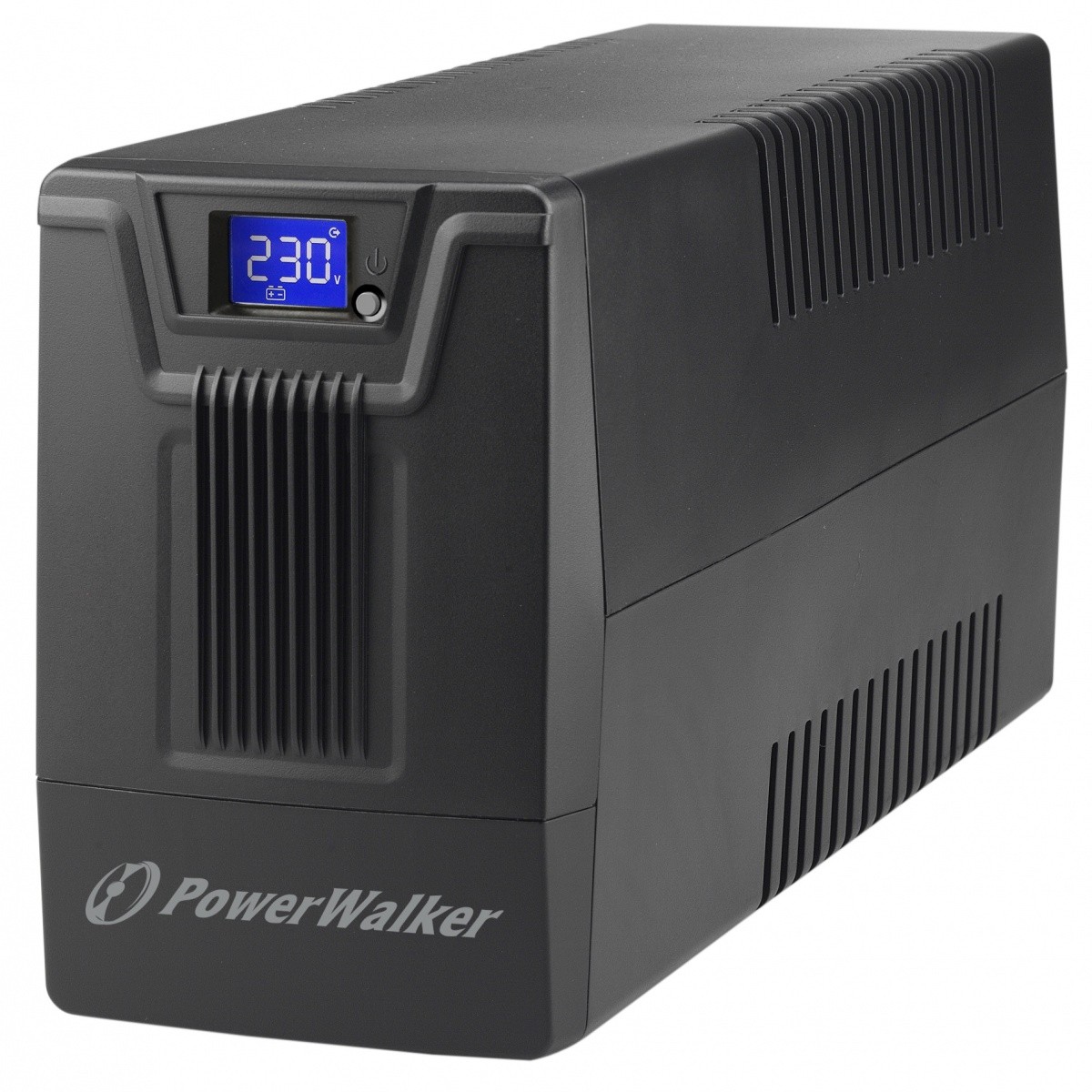 Zasilacz awaryjny UPS POWERWALKER LINE-INTERACTIVE 600VA SCL 2X PL 230V RJ11/45   IN/OUT, USB, LCD 