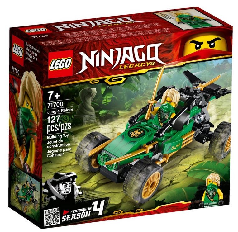 Klocki Ninjago Dżunglowy ścigacz