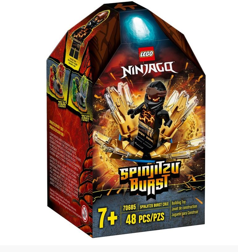 Klocki Ninjago Wybuch Spinjitsu Cole 60685