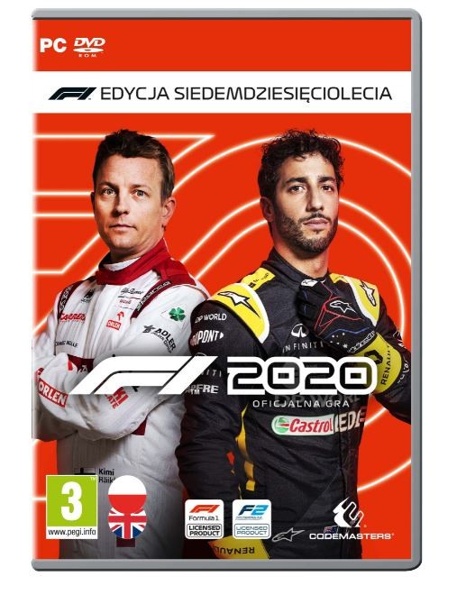 Gra PC F1 2020 Edycja Siedemdziesięciolecia 