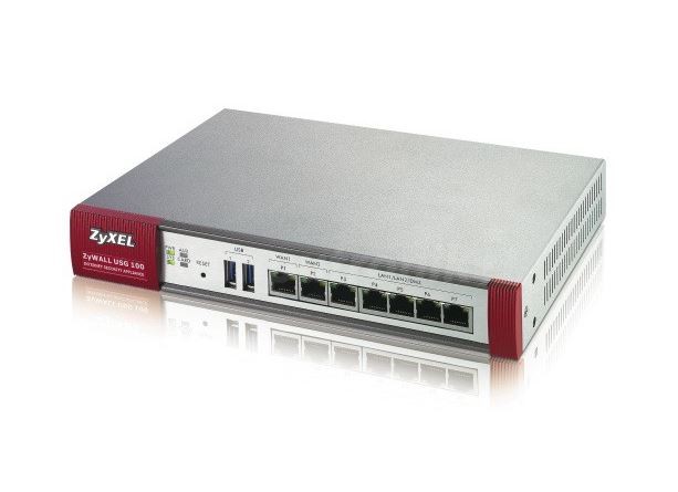 USG Flex Firewall 10/100/1000 1xWAN 1xSFP 4xLAN/DMZ 1xUSB Device Only USGFLEX100-EU0101F 