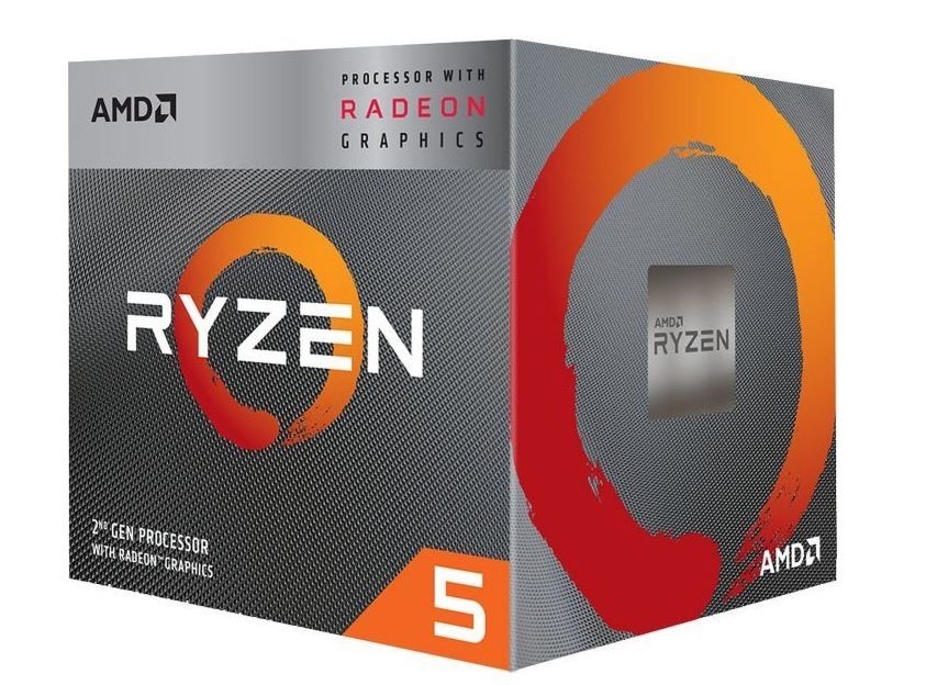 Procesor Ryzen 5 3400G 3,7GH AM4 YD3400C5FHBOX 