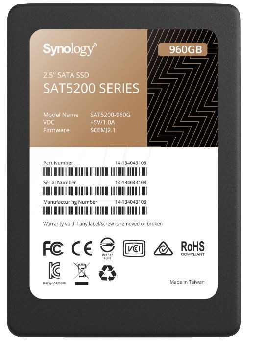 Dysk twardy SAT5200-960G 960GB 2,5 7mm SATA 6Gb/s 