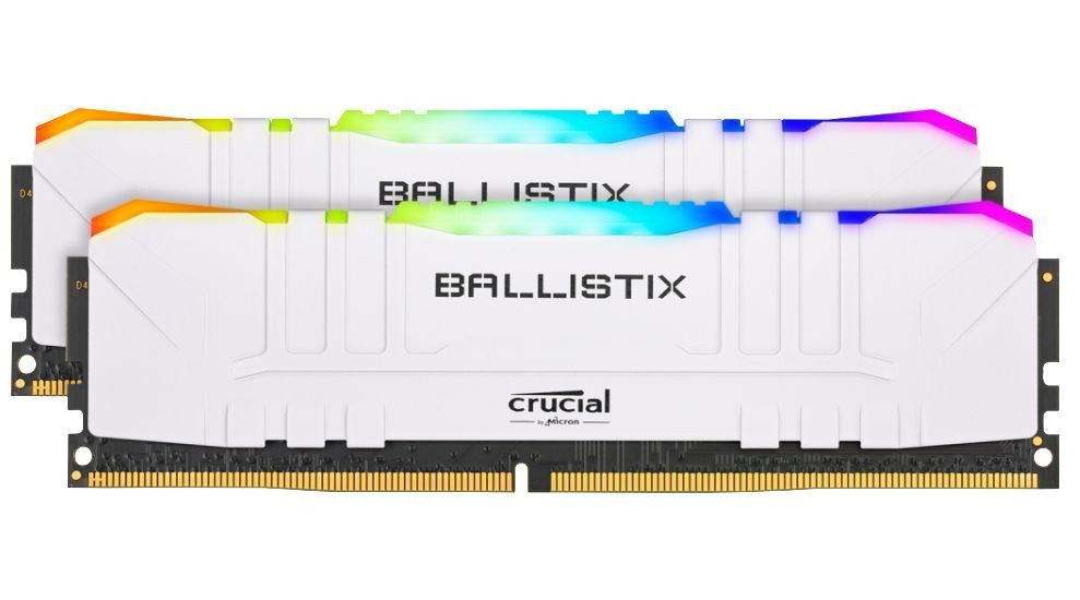 Pamięć DDR4 Ballistix RGB 16/3600 (2* 8GB) CL16 Biały 