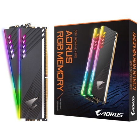 Pamięć AORUS RGB 16GB 3600 16GB (2*8gb) DDR4 