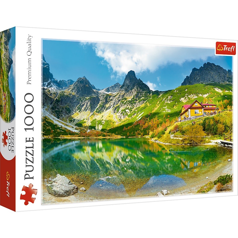 Puzzle 1000 elementów Schronisko nad Zielonym Stawem Tatry