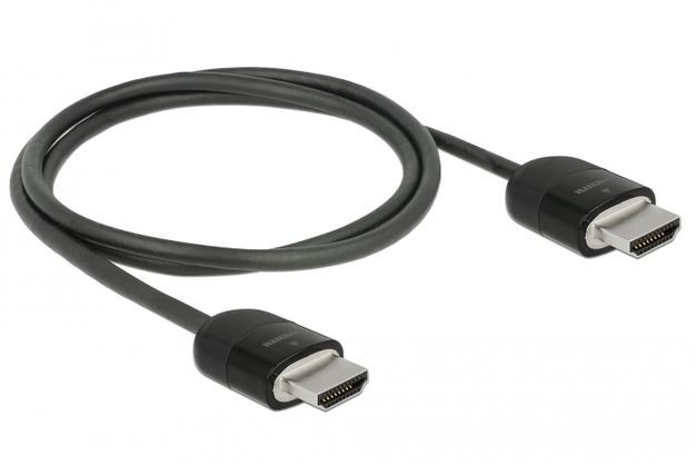 Kabel HDMI M/M v2.1 1M 4K  60HZ czarny    84963