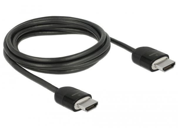 Kabel HDMI M/M v2.1 1M 4K  60HZ czarny    84964