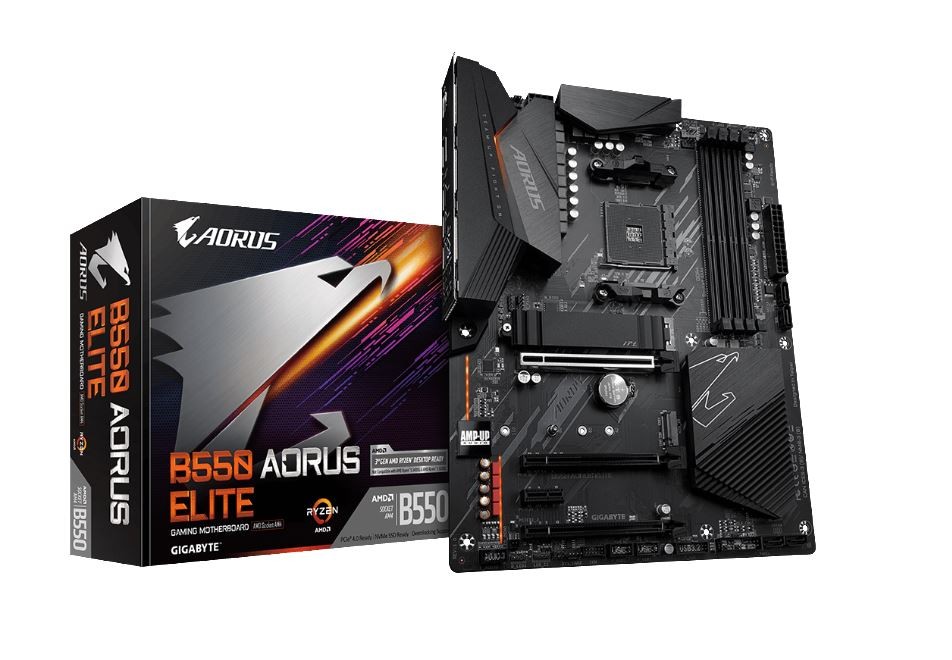 Płyta główna B550 AORUS ELITE AM4 4DDR4 HDMI/DP M.2 ATX 