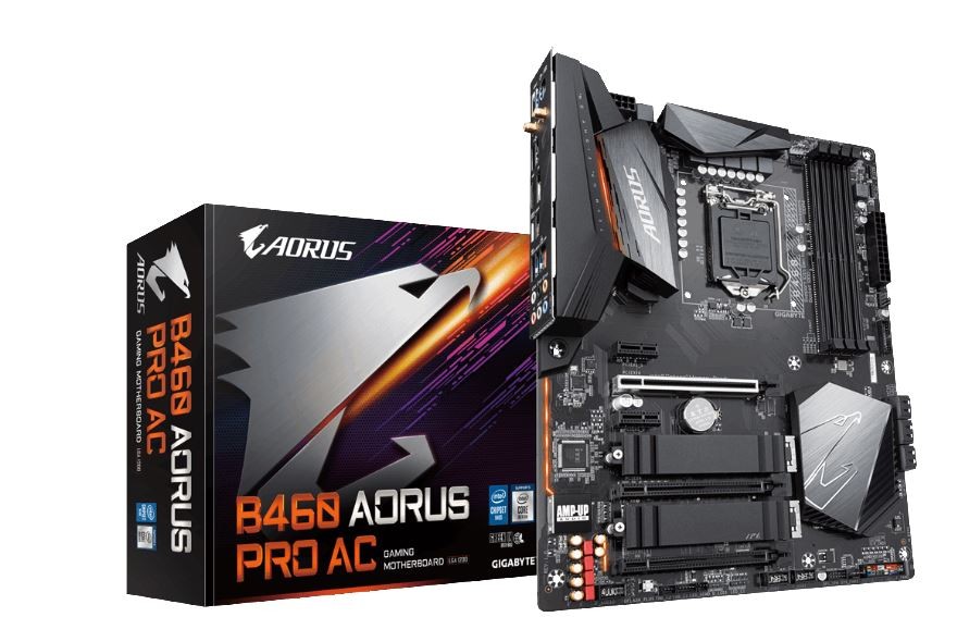 Płyta główna B460 AORUS PRO AC s1200 4DDR4 HDMI/DP M.2 ATX