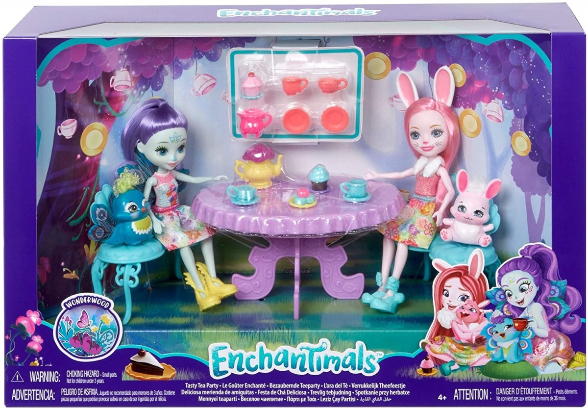 Lalki Enchantimals Spotkanie przy herbatce + lalki