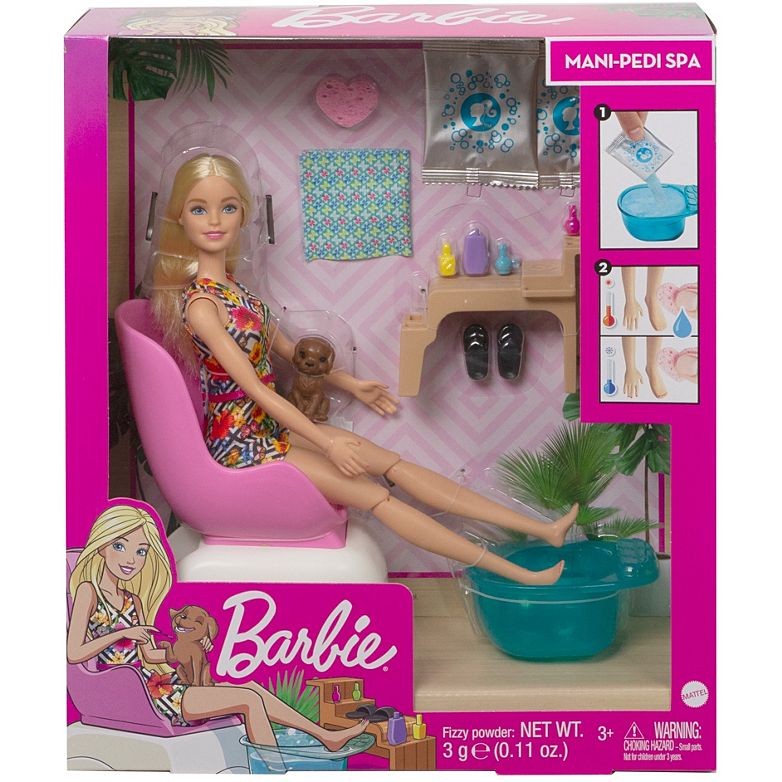 Barbie Mani-pedi Spa Zestaw do zabawy