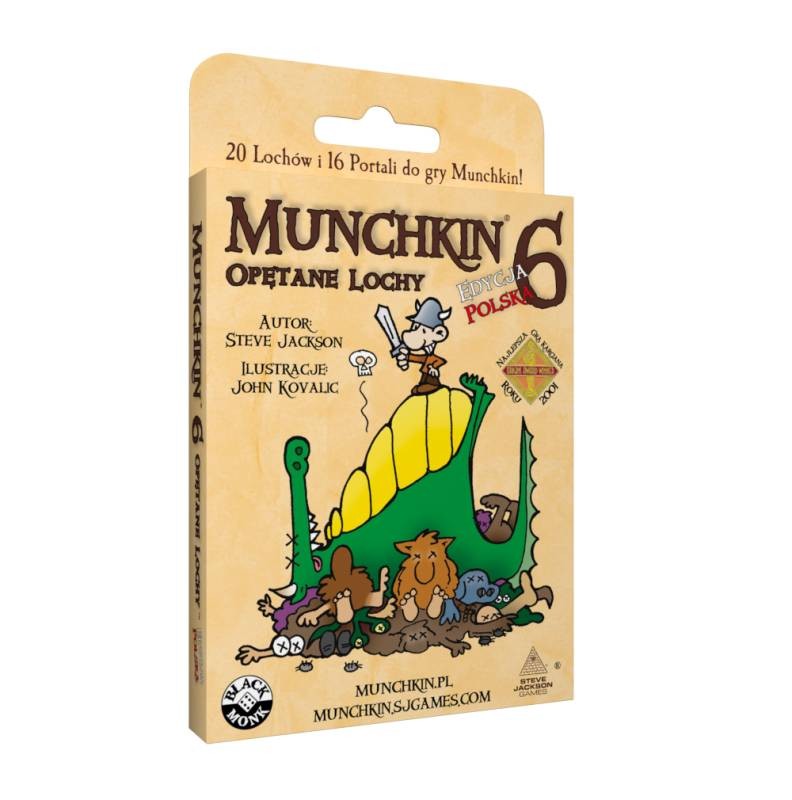 Gra Munchkin 6 Opętane Lochy  Dodatek