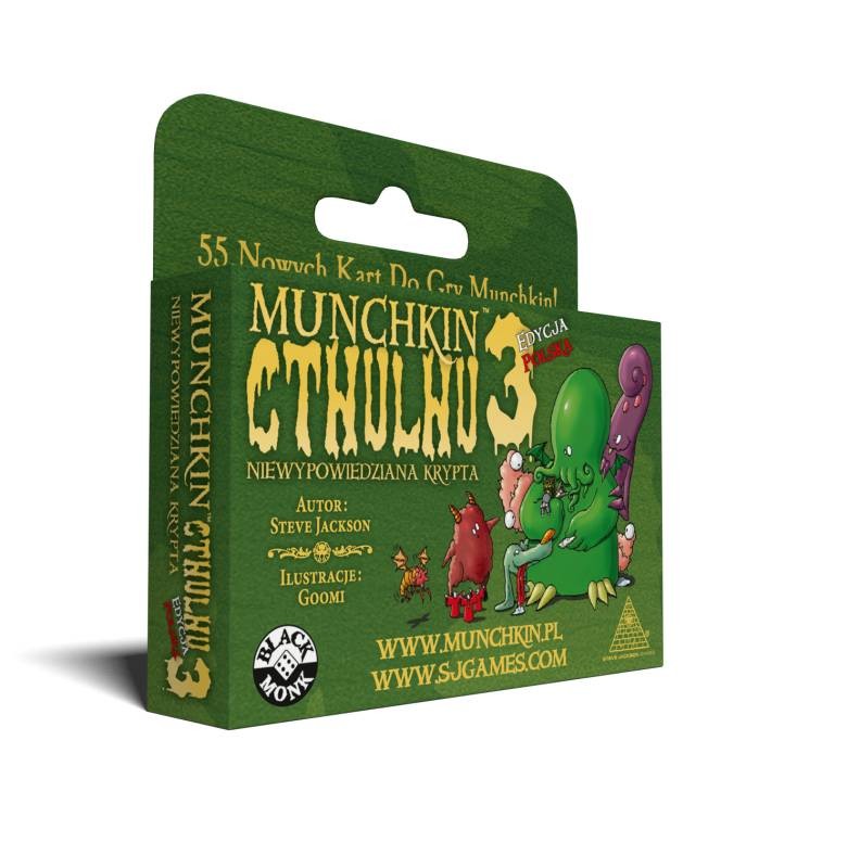 Gra Munchkin Cthulhu 3 Niewypowiedzia Krypta