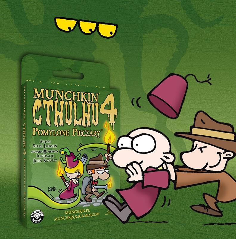 Gra Munchkin Cthulhu 4 - Pomylone Pieczary