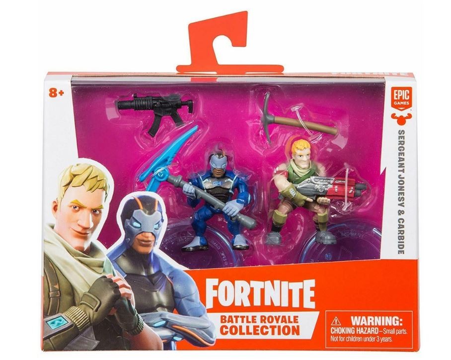 Figurki Fortnite z akcesoriami 2-pak Carbide & SGT Jonesy