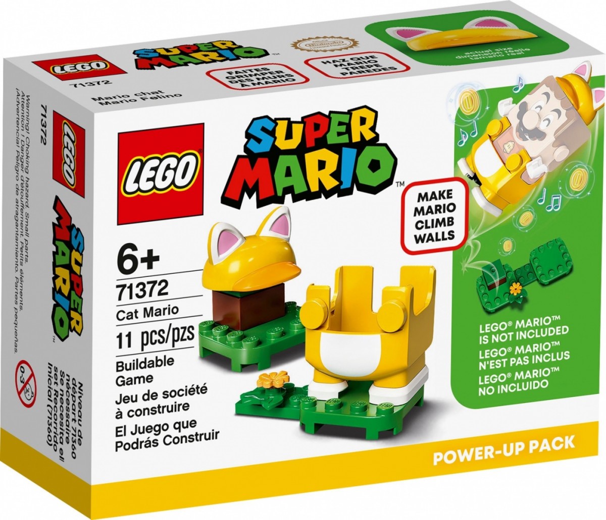 Klocki Super Mario Mario kot - dodatek 71372