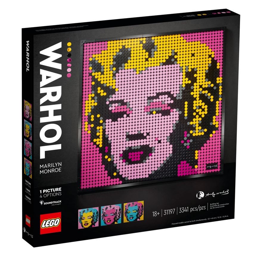 Klocki Art Marilyn Monroe Andyego Warhola 31197