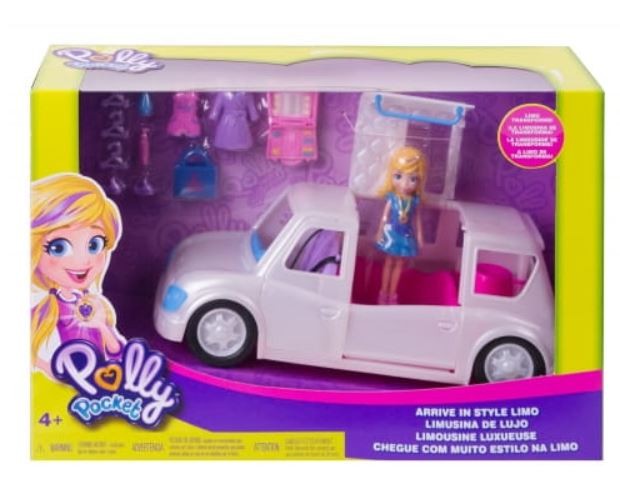 Figurka z pojazdem Polly Pocket Stylowa limuzyna