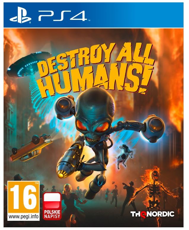 Gra PS4 Destroy All Humans! 