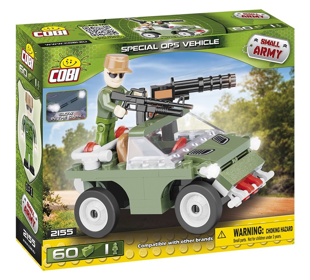 Klocki Small Army 60 elementów Patrol Buggy